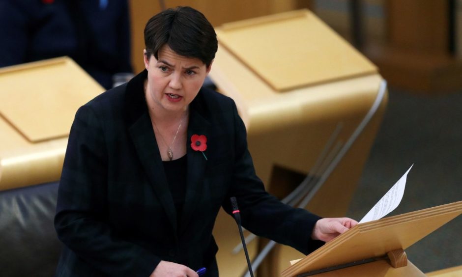 Ruth Davidson.