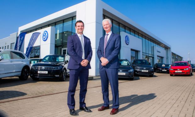 Cameron Motor Group that has the Audi, Volvo and Volkswagen dealerships in Perth. Director Jamie Cameron and chairman Douglas Cameron.