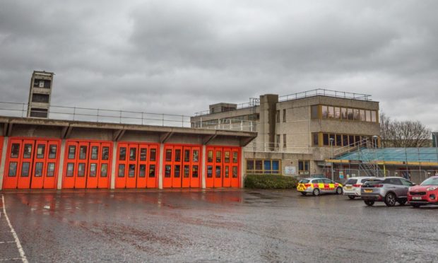 Perth Fire Station. Image: Steve MacDougall/DC Thomson.