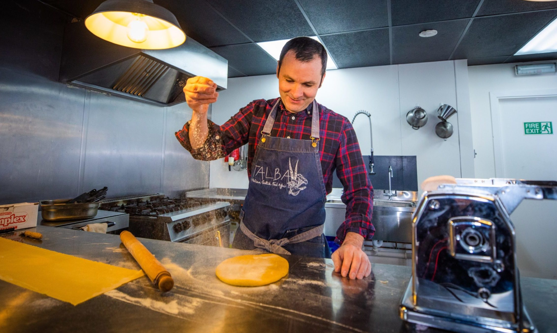 Video: Idlba wurde wiederentdeckt, um echte italienische Pasta direkt vor die Haustür der Menschen in Perthshire zu bringen