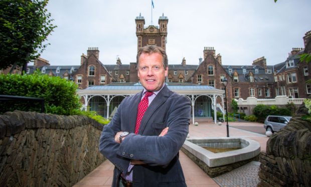 Stephen Leckie, chief executive of Crieff Hydro hotel. Image: Steve MacDougall/DC Thomson.