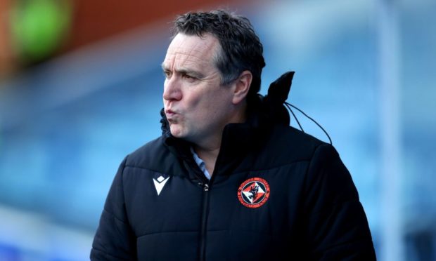 Dundee United boss Micky Mellon.