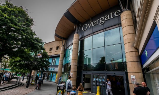 Overgate Shopping Centre in Dundee. Image: Steve Brown/DC Thomson.