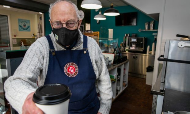 Fife pensioner Raymond Nicholls, 82, said the job offer has  given him a massive boost to his mental health.