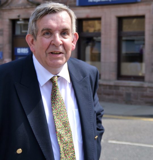 Mr Donaldson says he was shocked by news of the closure of the Crieff care home.