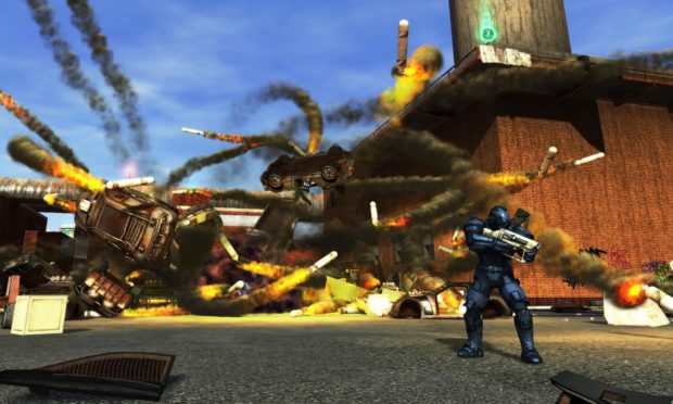An image from Crackdown 2, developed by Ruffian Games, which was acquired by Rockstar in October.