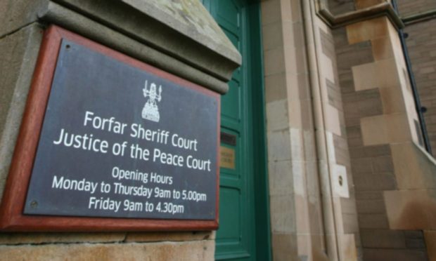 Forfar Sheriff Court.