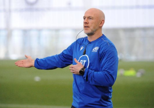 Steve Tandy - Scotland assistant coach.