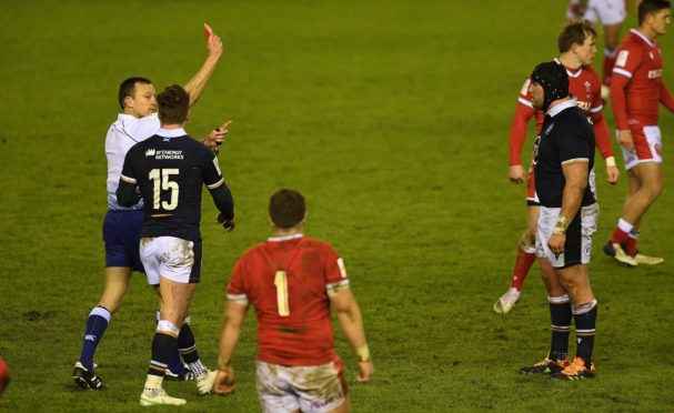 Scotland continued to dispute Matt Carley's decision at Zander fagerson's disciplinary panel.