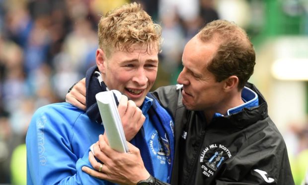 Alec Cleland (r) helped Cammy Ballantyne's development at St Johnstone