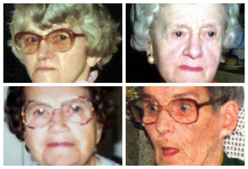Irene Crookes, Ethel Hall, Bridget Bourke, and Doris Ludlam were killed by Colin Norris.