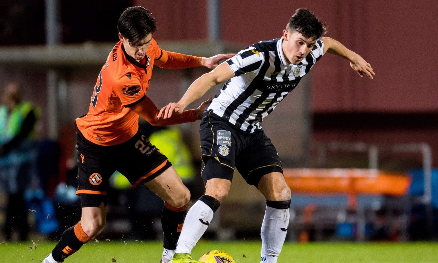 Jamie McGrath was a key player for St Mirren.