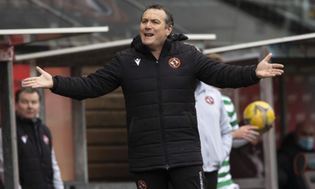 Dundee United boss Micky Mellon.