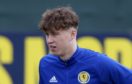EDINBURGH, SCOTLAND - MARCH 22: Scotland's Jack Hendry during a Scotland training session at Oriam, on March 22, 2021, in Edinburgh, Scotland. (Photo by Craig Williamson / SNS Group)? **Please note that these images are FREE for FIRST USE.**