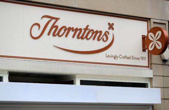 Thorntons chocolate close jobs