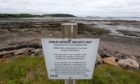 The Fife beach remains sealed off after the discovery of radioactive waste at the site.