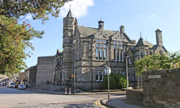 Kirkcaldy Sheriff Court.