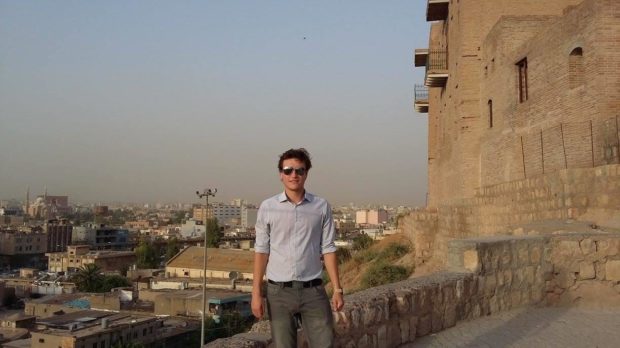 Craig Cowan in Erbil, Iraq.
