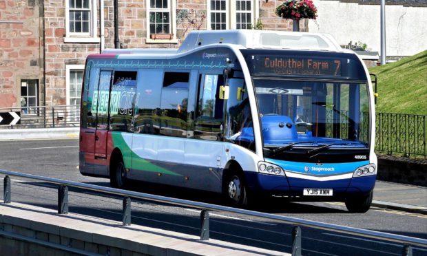 A Stagecoach bus