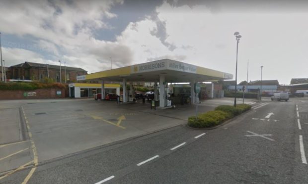 hammer petrol station Angus