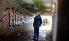 Kevin Keenan said the graffiti-covered under pass must be cleaned.