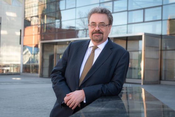 Former Dundee University principal Professor Iain Gillespie