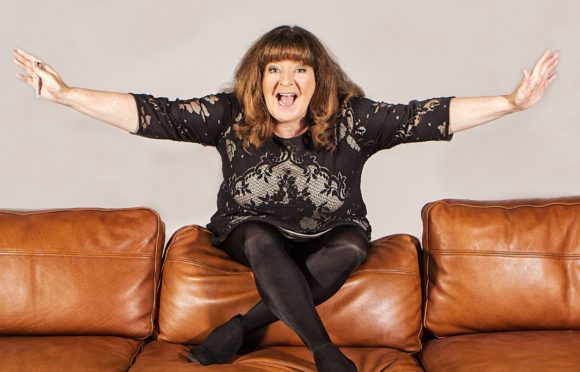 Stand-up comedian Janey Godley.