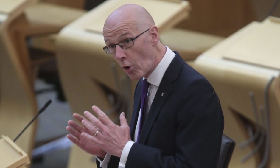 Deputy First Minister John Swinney.