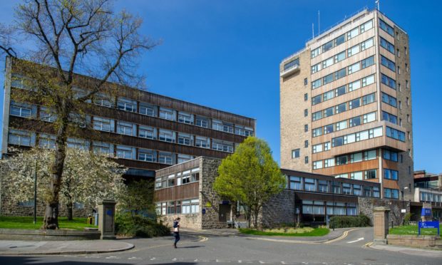 Dundee University Tower Building.