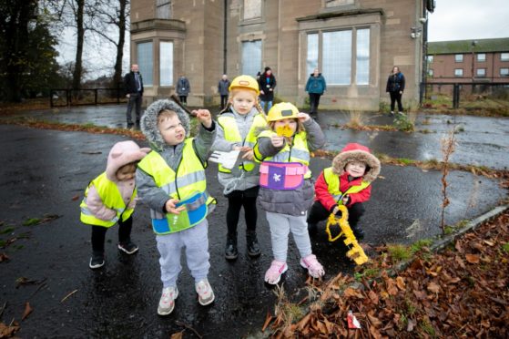 Youngsters at Flexible Childcare Services Scotland