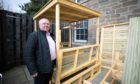 Jimmy Marr is installing wooden pods in his beer gardens.