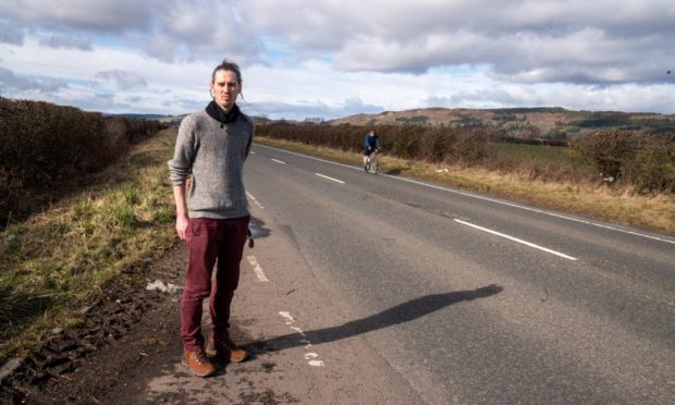 Abernethy and District Community Council chairman Ritchie Young says villagers are onboard with the cycle path plans.