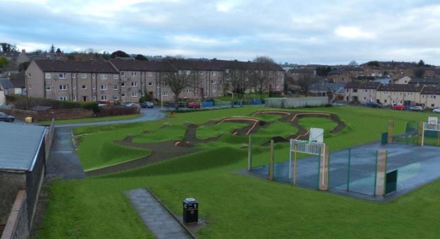 The Kennoway pump track