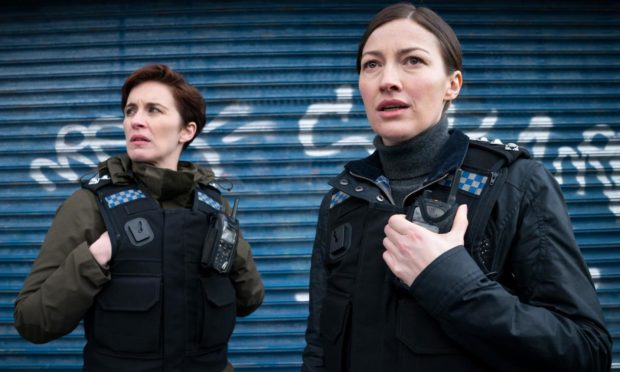 Vicky McClure and Kelly Macdonald in series six of Line of Duty.