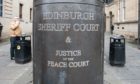 Edinburgh Sheriff Court.