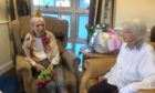 Balhousie Pitlochry resident Margaret Burns celebrated her milestone birthday with friend and fellow resident Janet "Jenny" Macmillan.
