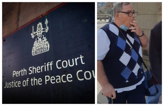Paul Barty appeared at Perth Sheriff Court