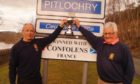Pitlochry Rotary Club President Neil Panton and Community Convenor Dougal Spaven