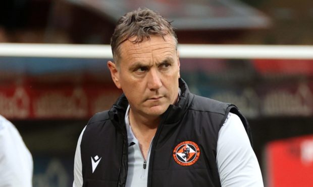 Dundee United manager Micky Mellon.