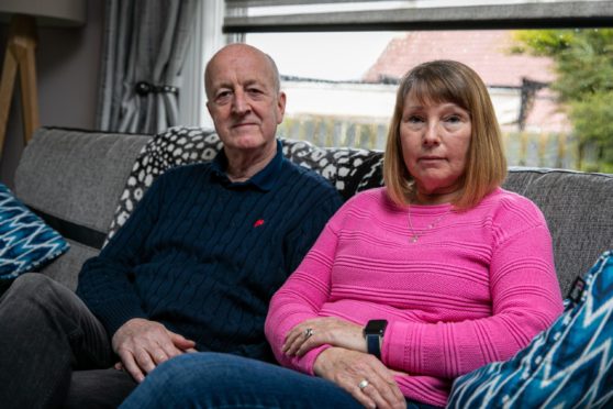 Stuart and Margaret Graham, Colin's mother.