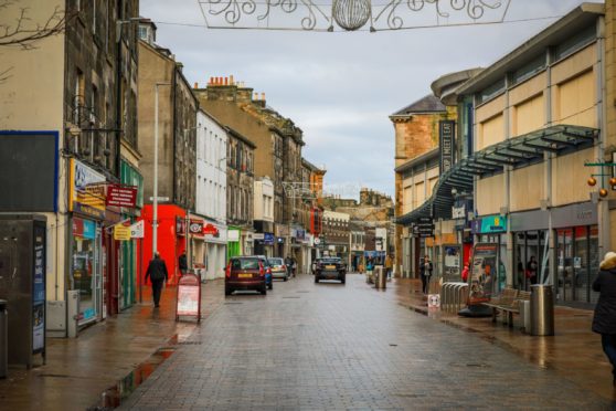 Kirkcaldy High Street.