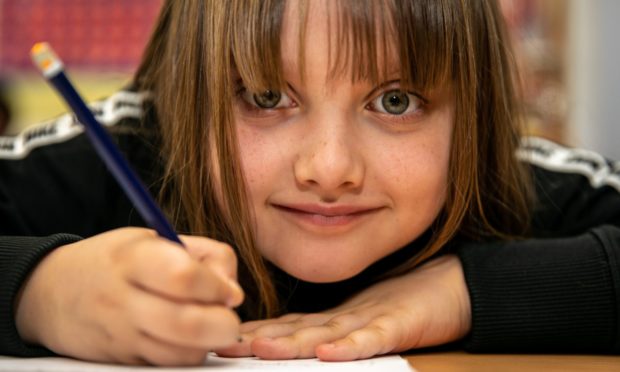 Primary three pupils at St Clement's RC Primary School in Dundee have been putting pen to paper.