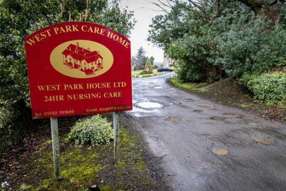 West Park care home in Leslie has acted upon the report's requirements