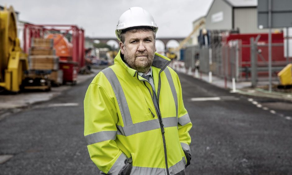 Tom Hutchison, chief executive Montrose Port Authority.