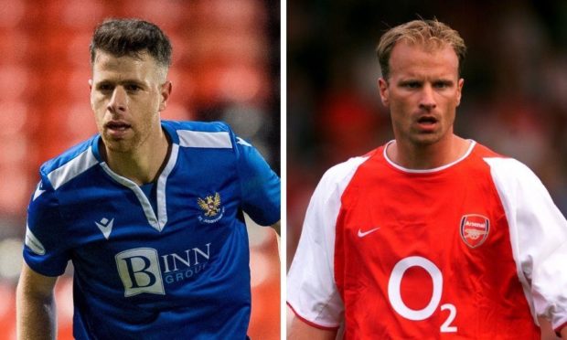 Guy Melamed and Dennis Bergkamp.