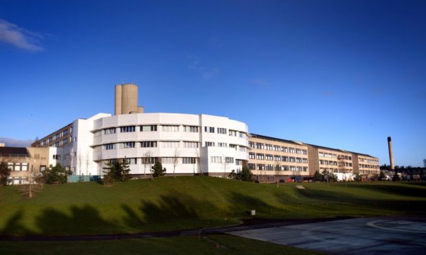 The teenage victim was treated for a broken jaw at Ninewells Hospital