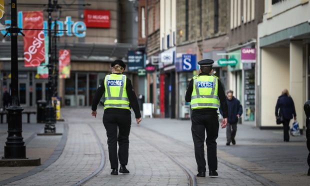 Police say they continue to deal with anti-social behaviour in the city centre