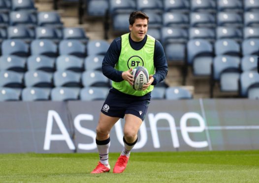 Sam Johnson returned to the Scotland squad after missing the first two games of the Six Nations.
