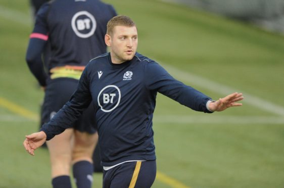 Finn Russell will be back in the Scotland 10 shirt on Friday.