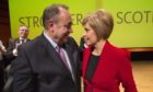 Alex Salmond and Nicola Sturgeon at the SNP party conference in Perth in November 2014.